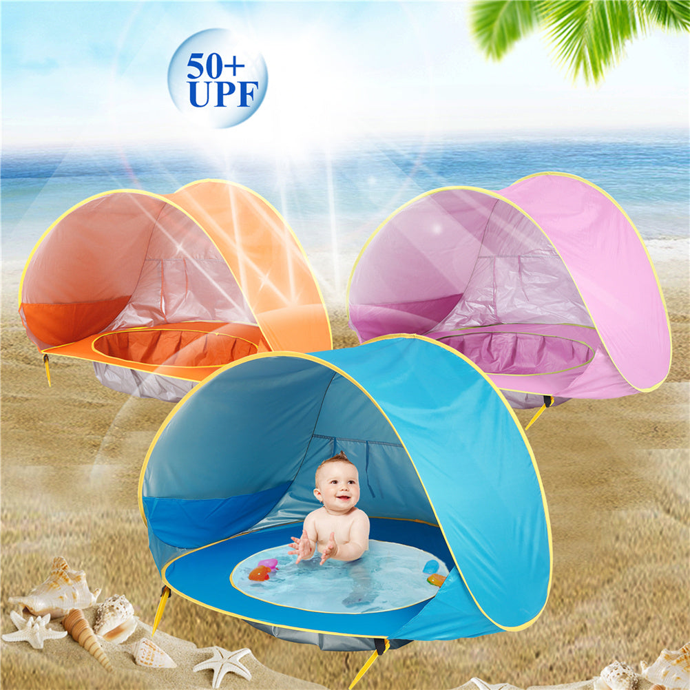 Portable Baby Beach Tent with Swimming Pool and Sun Shelter