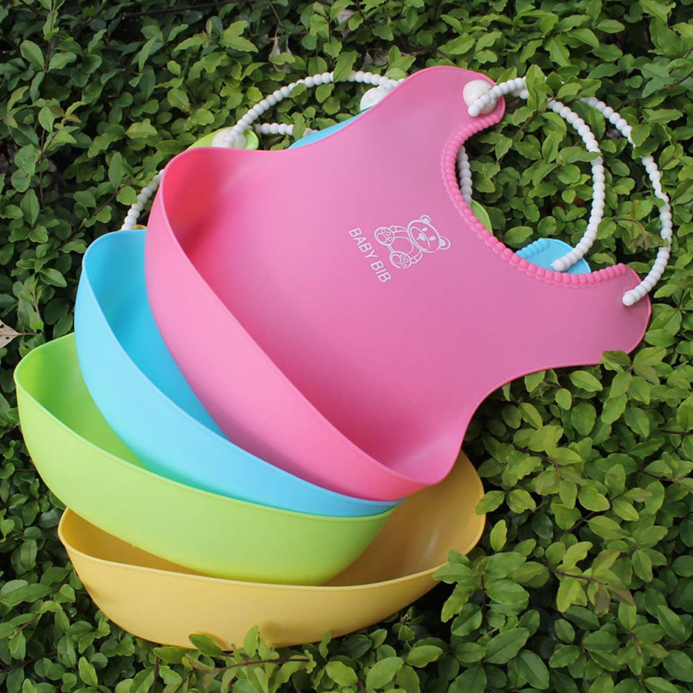 Soft Silicone Baby Bib