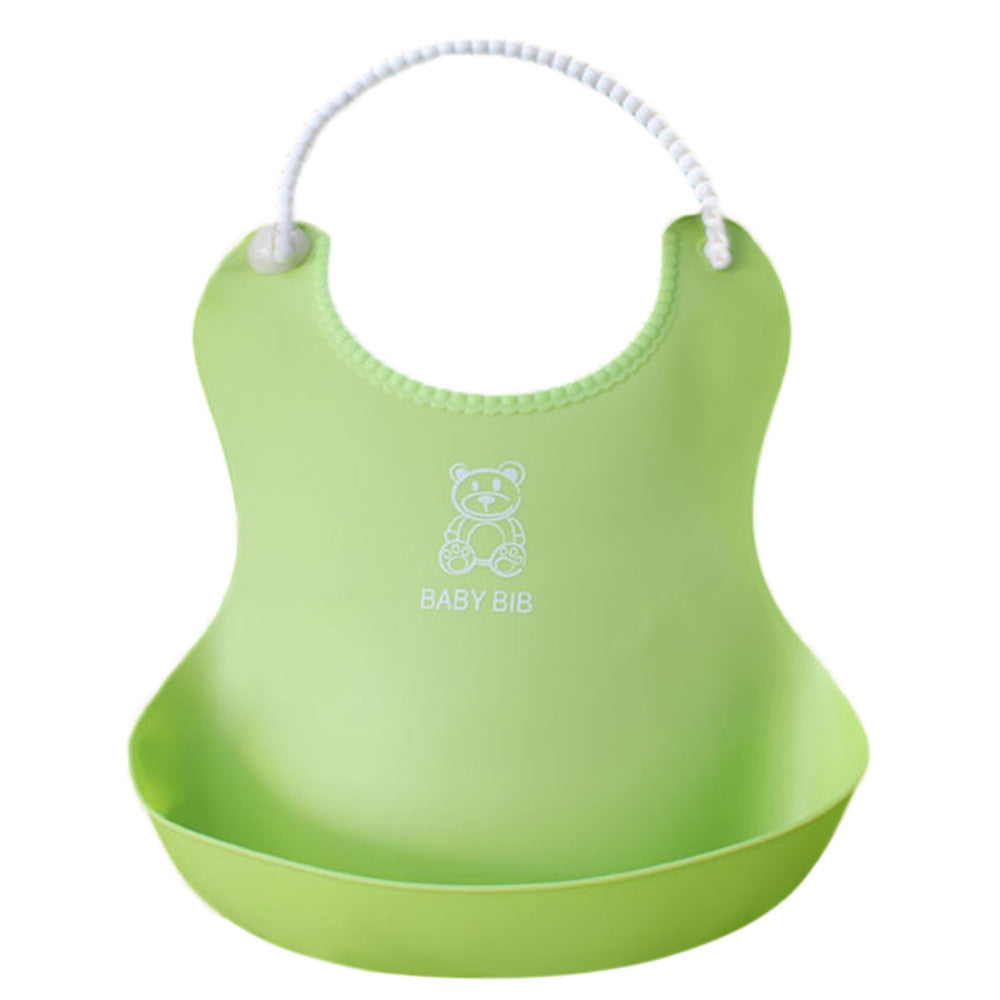 Soft Silicone Baby Bib