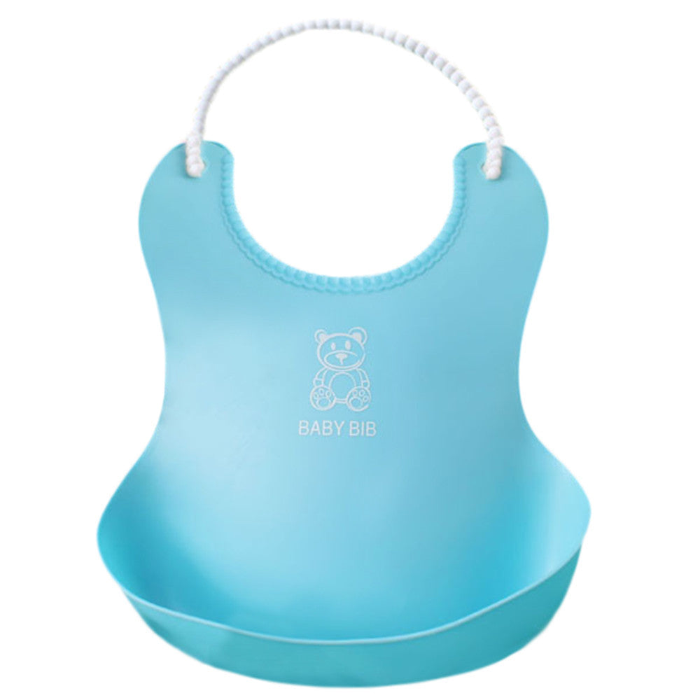 Soft Silicone Baby Bib