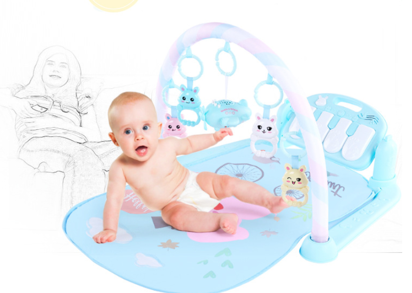 Baby GYM Foot Piano with Elephant Design