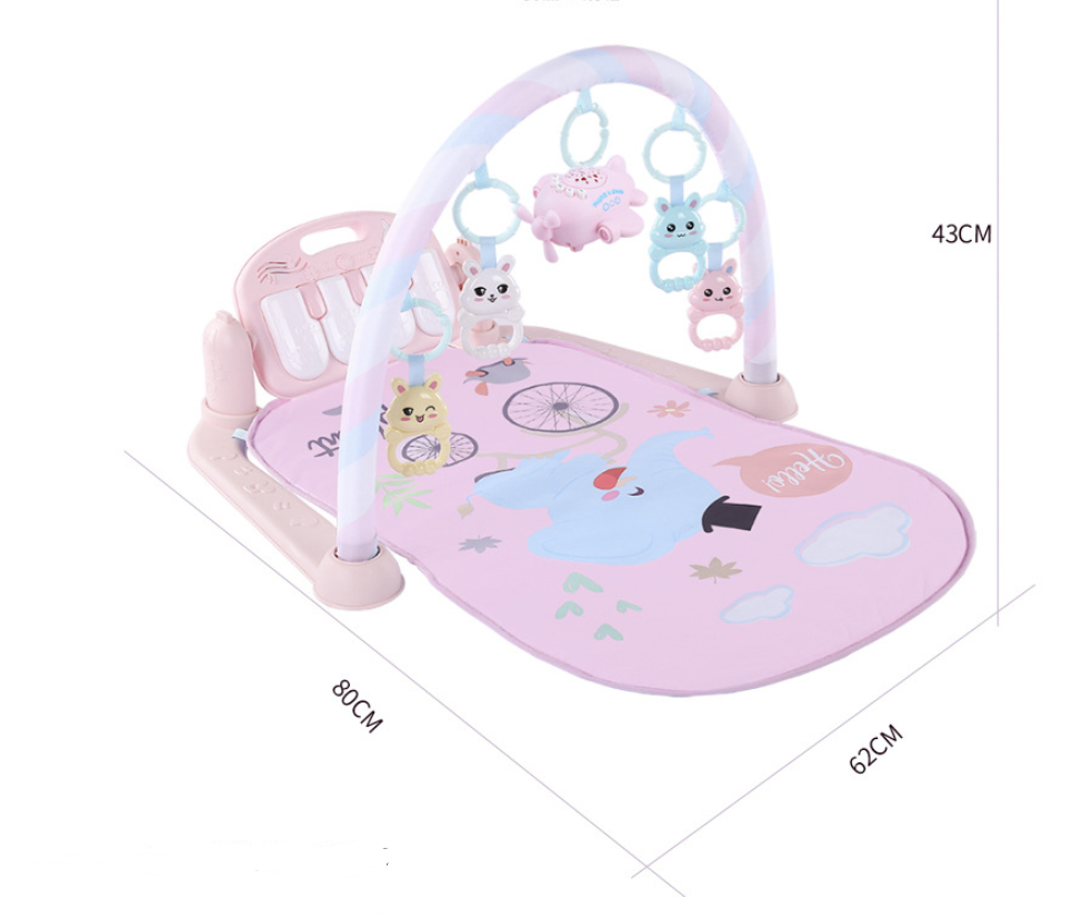 Baby GYM Foot Piano with Elephant Design