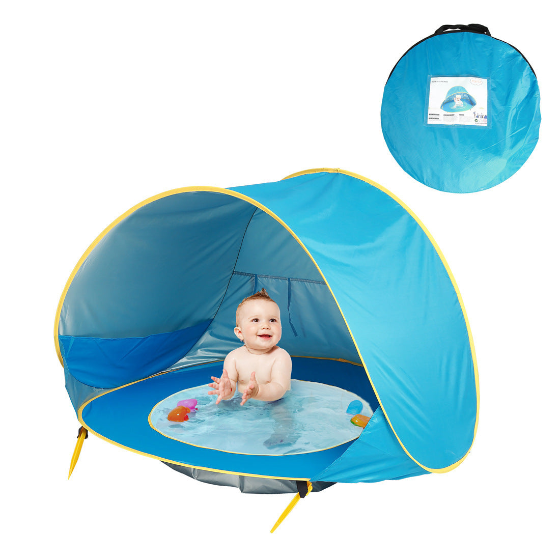 Portable Baby Beach Tent with Swimming Pool and Sun Shelter