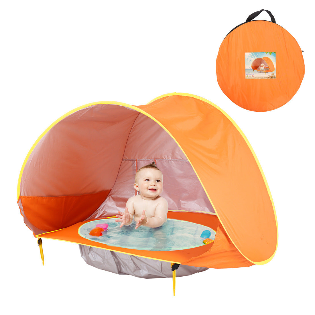 Portable Baby Beach Tent with Swimming Pool and Sun Shelter