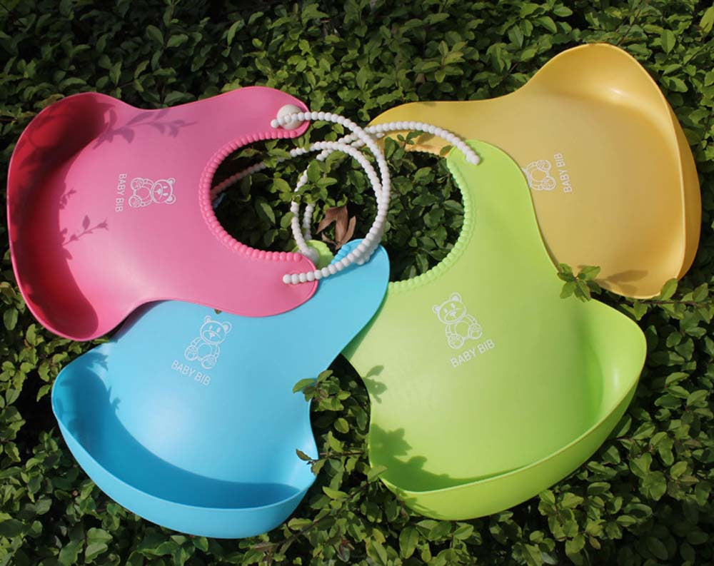 Soft Silicone Baby Bib