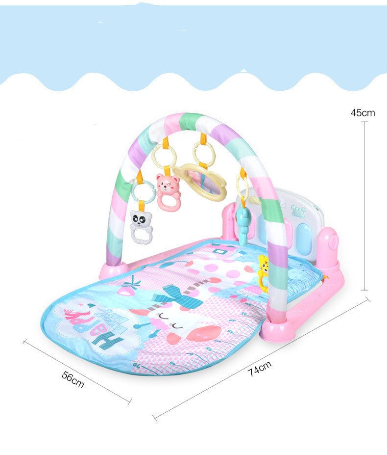 Baby Gymnastic Piano GYM for Motor Skills Giraffe Degsign