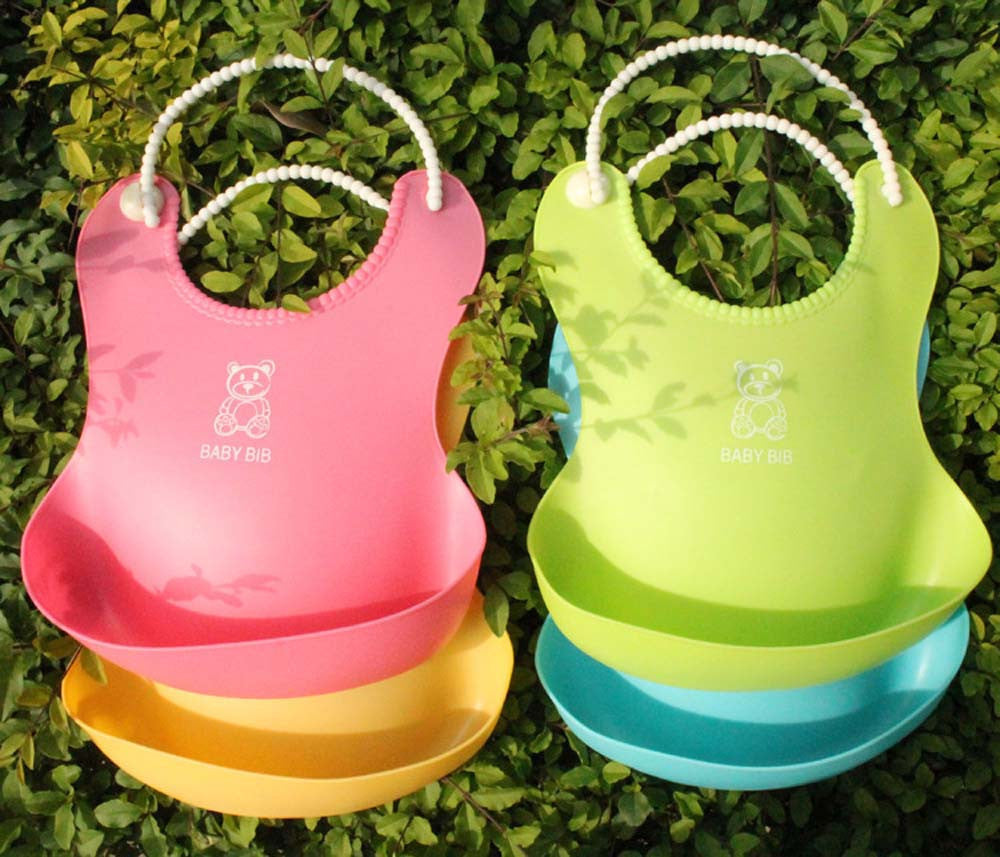 Soft Silicone Baby Bib