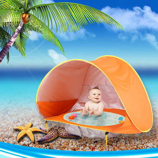 Portable Baby Beach Tent with Swimming Pool and Sun Shelter